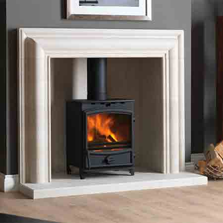 The FX8 stoves are big, heavyweight, freestanding designs, made from steel with a traditional cast iron door with extra-wide, ceramic glass, flame viewing window. Ideally suited to larger rooms,these stoves can pump out a really serious amount of heat.
