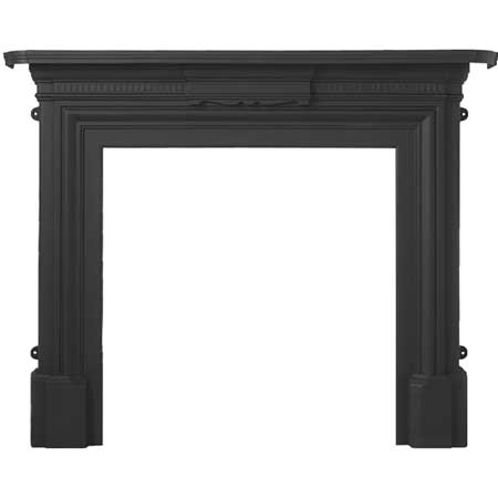 The Limerick cast-iron mantel from Cast Tec embodies timeless elegance with its classic Victorian-inspired design.

featuring intricate detailing that adds a touch of sophisticated charm to any living space.