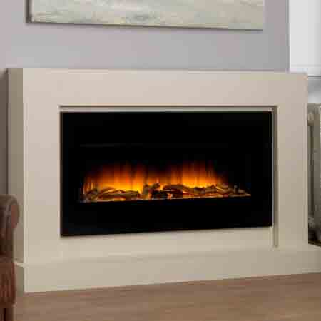 A choice of Omni 2 or OmniGlide concealed heat with infinity flame picture and enclosed fuel bed. Multifunction remote control including dimmers.

