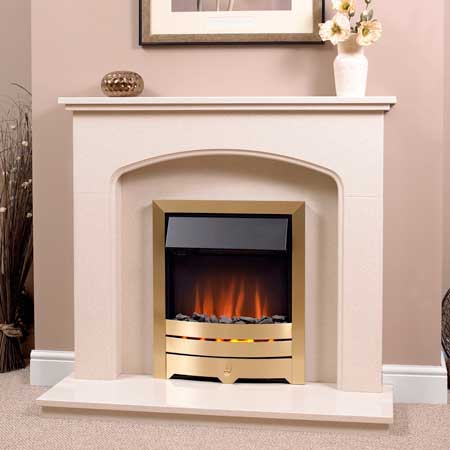 Beautifully designed with an elegant arch.

Shown in Ogee profile using beige cave Agglomerate Marble.

Fire for illustration purposes only.

