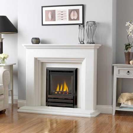 High Efficiency, glass fronted gas fires designed to fit most chimneys. There are a number of choices that can transform the style and look of the fire.

